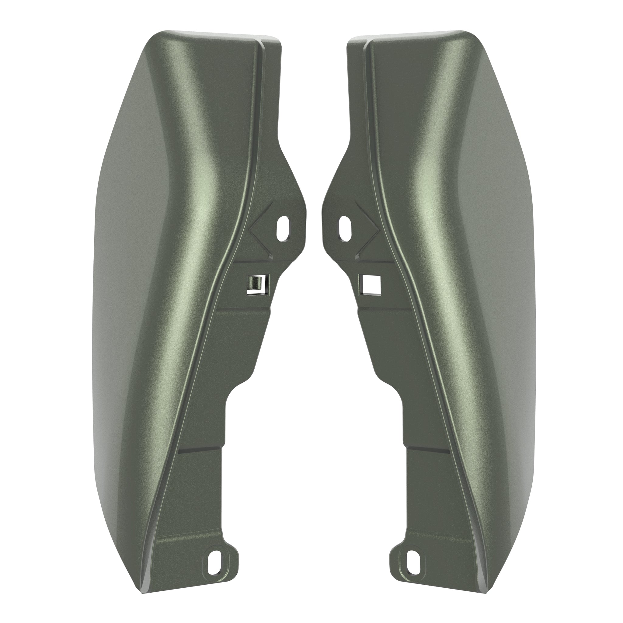 Mid Frame Air Deflectors & Heat Shield for 2009-2026 Touring Models