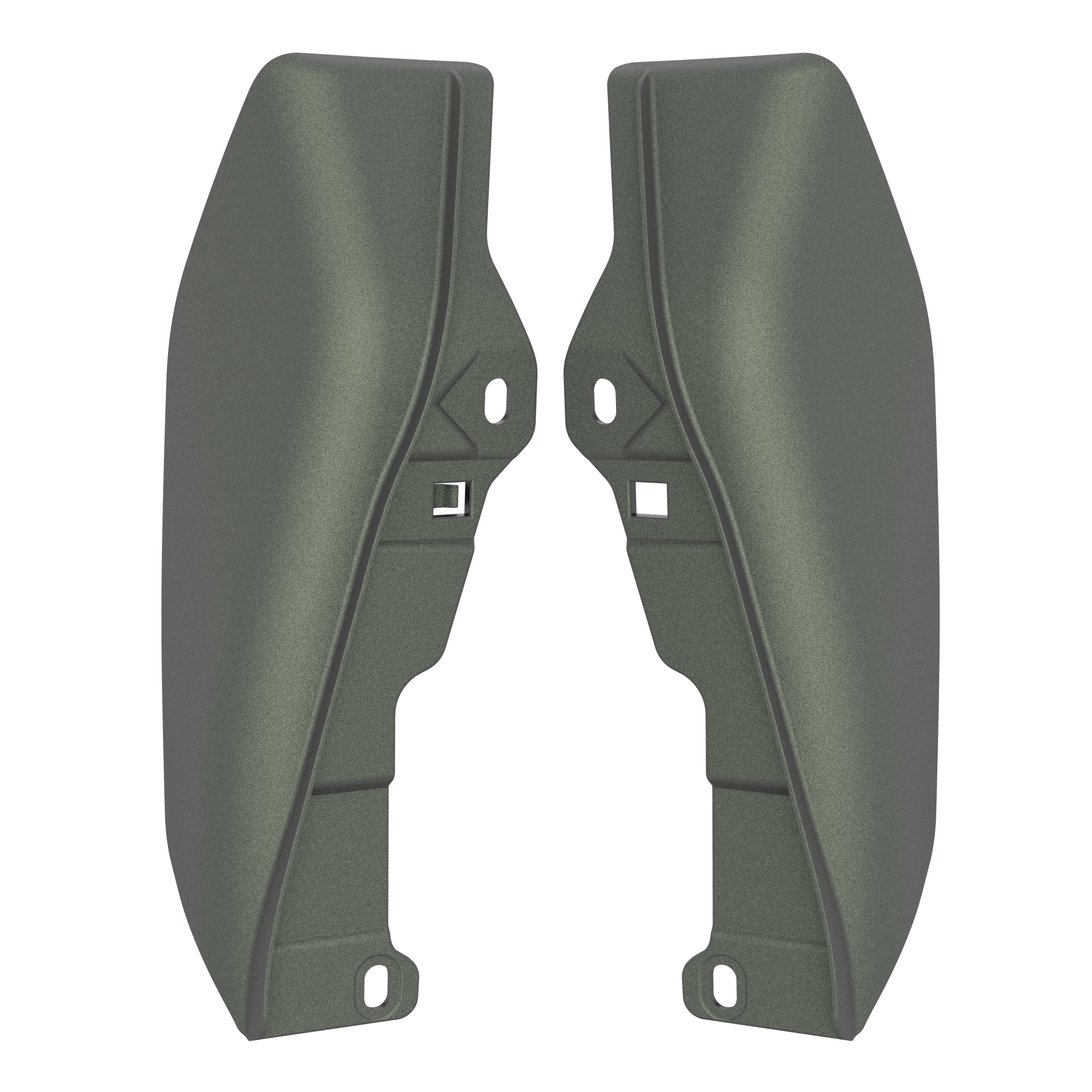 Mid Frame Air Deflectors & Heat Shield for 2009-2026 Touring Models