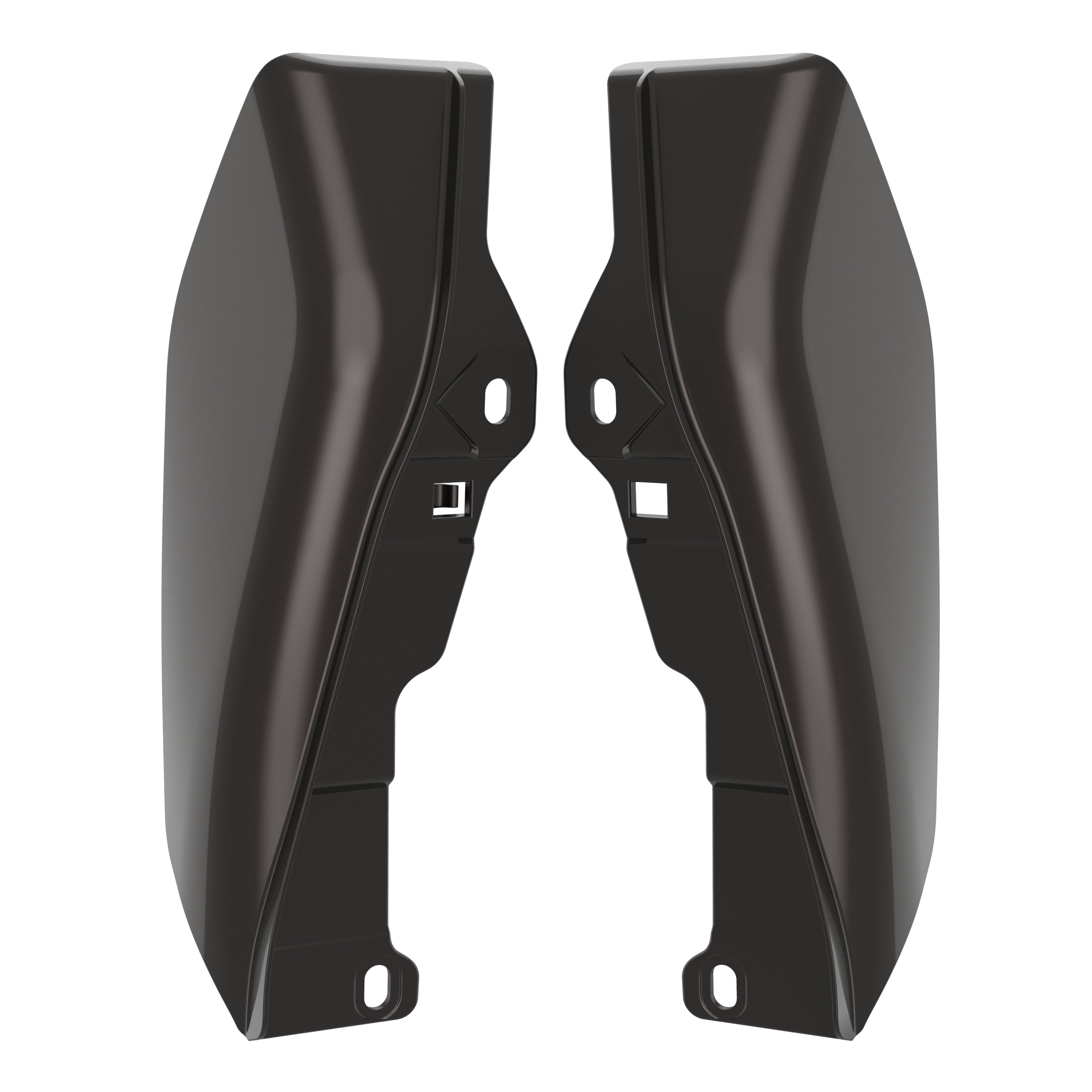 Mid Frame Air Deflectors & Heat Shield for 2009-2026 Touring Models