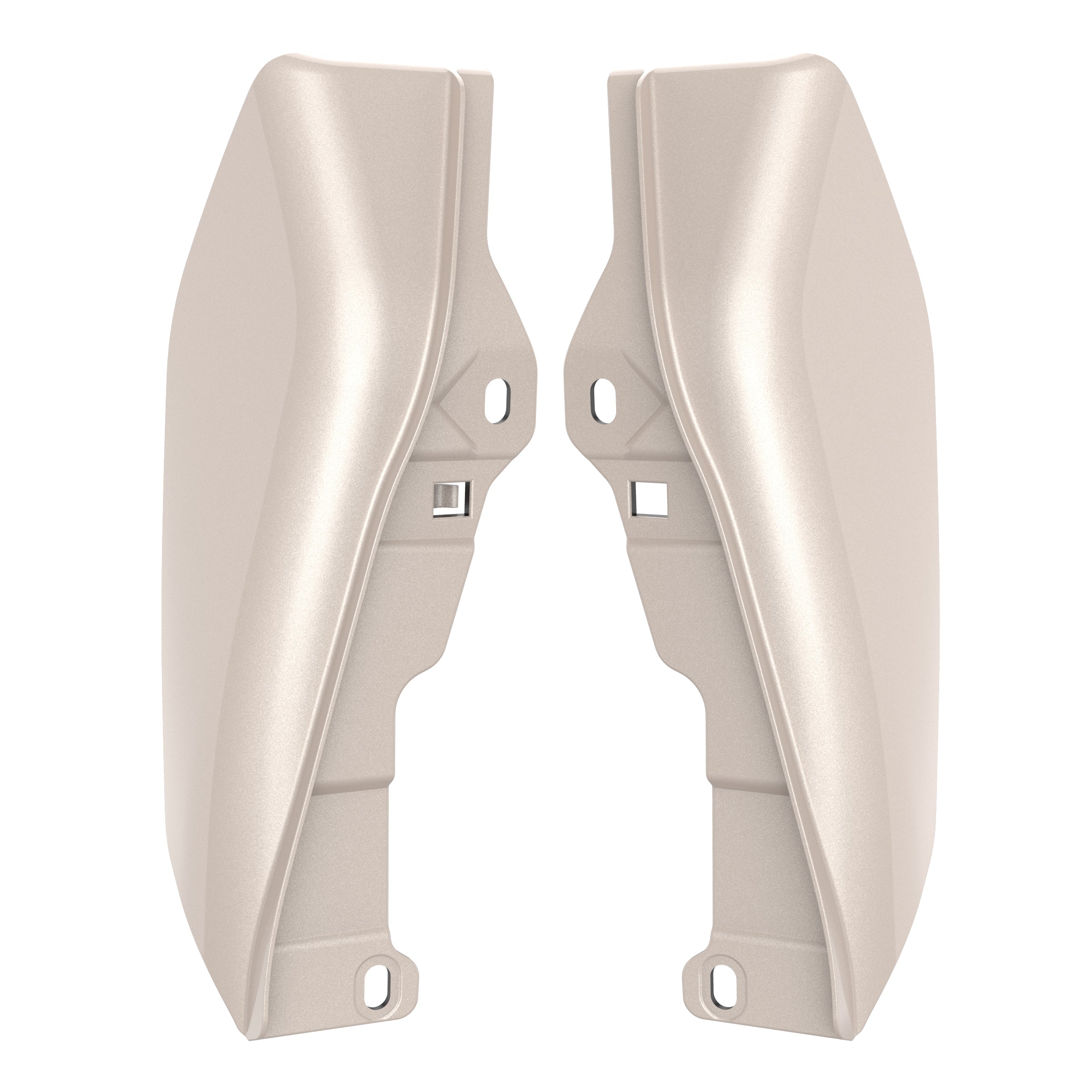 Mid Frame Air Deflectors & Heat Shield for 2009-2026 Touring Models