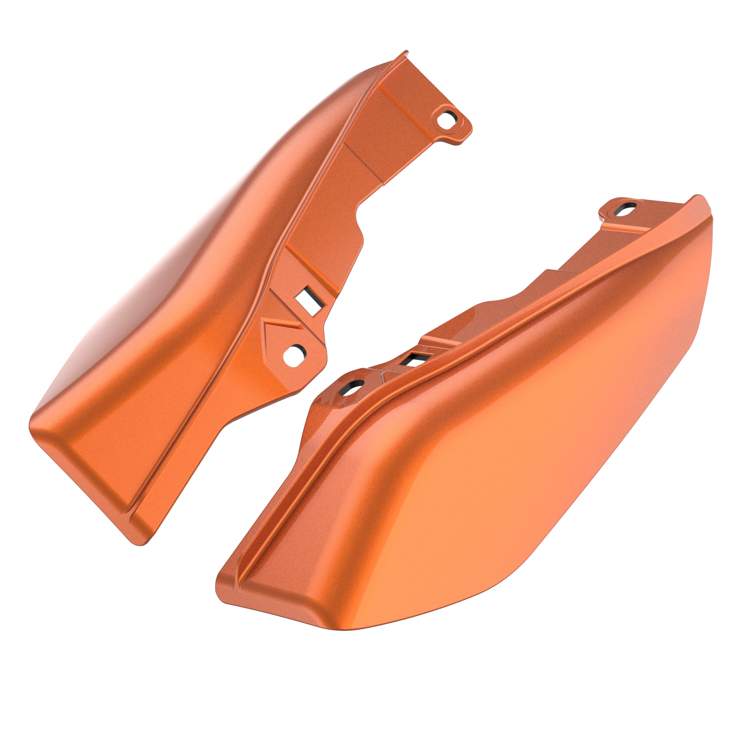 Mid Frame Air Deflectors & Heat Shield for 2009-2026 Touring Models