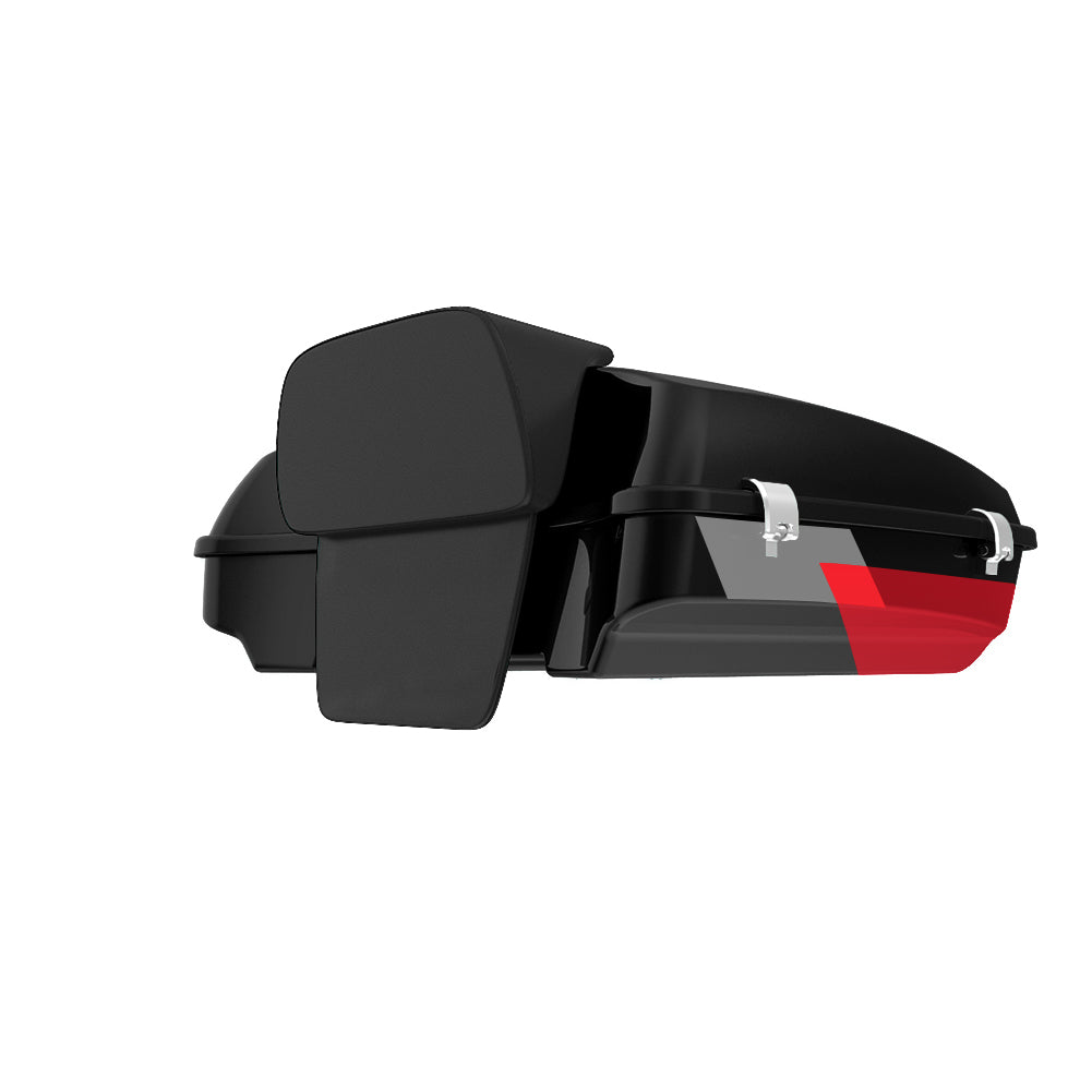 Color Matched Detachable Razor Tour Trunk Pack Trunk Luggage | Mocardine