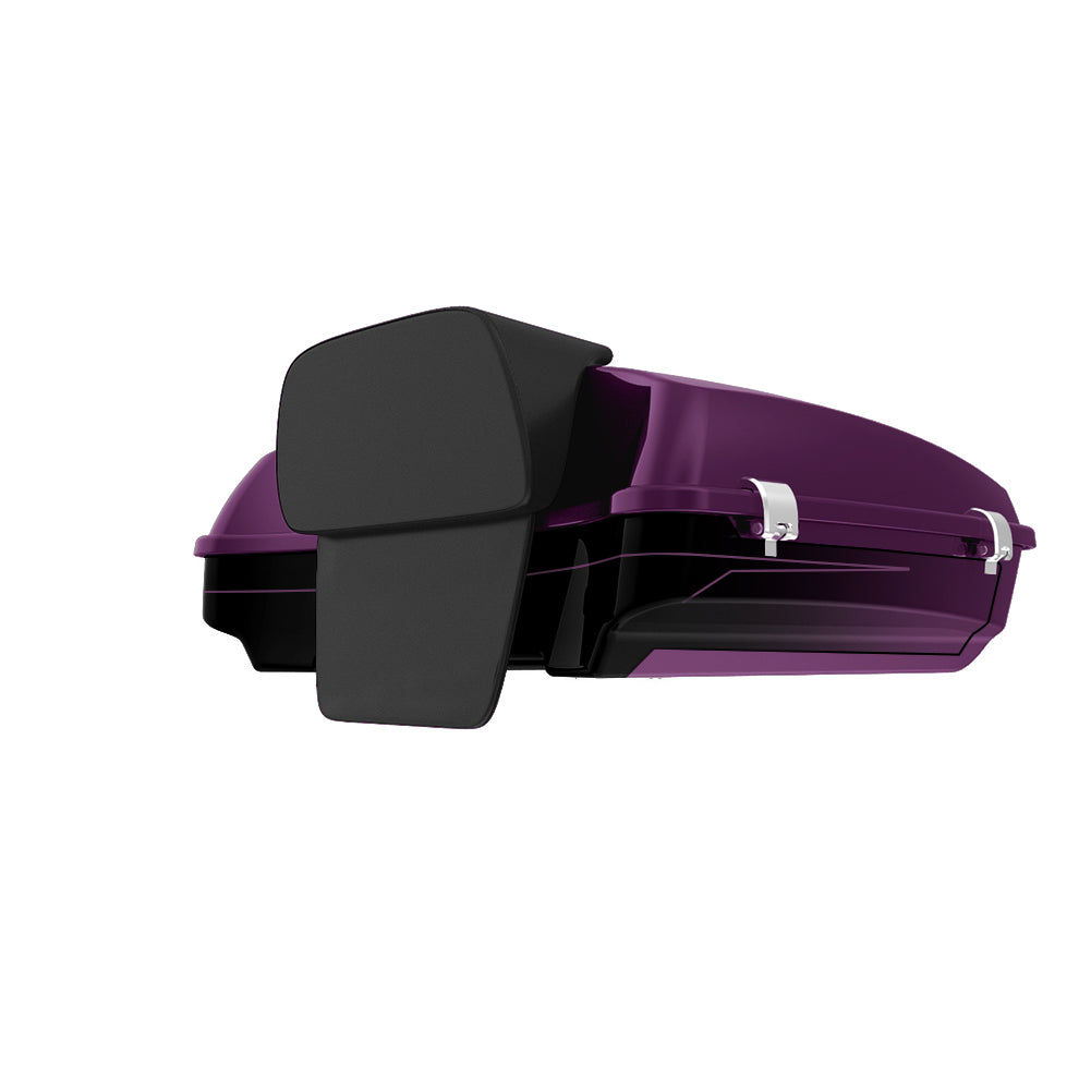 Color Matched Detachable Razor Tour Trunk Pack | Motorcycle Touring Trunk | Mocardine