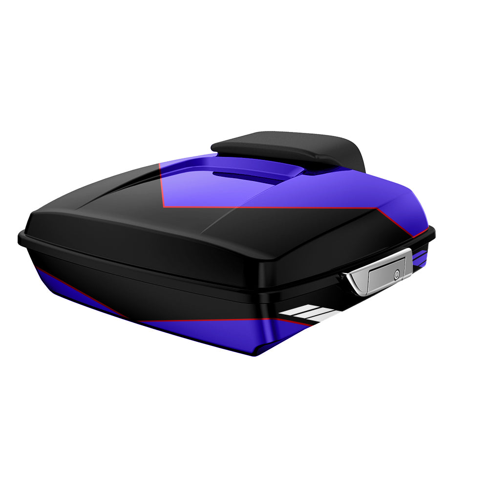 Color Matched Detachable Razor Tour Trunk Pack | Motorcycle Touring Trunk | Mocardine