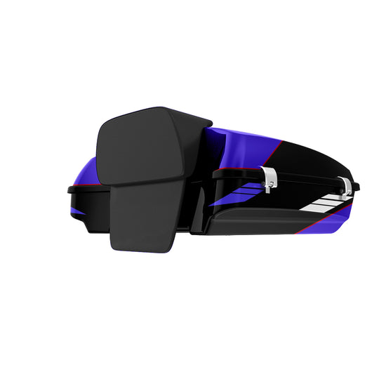 Color Matched Detachable Razor Tour Trunk Pack Trunk Luggage | Mocardine