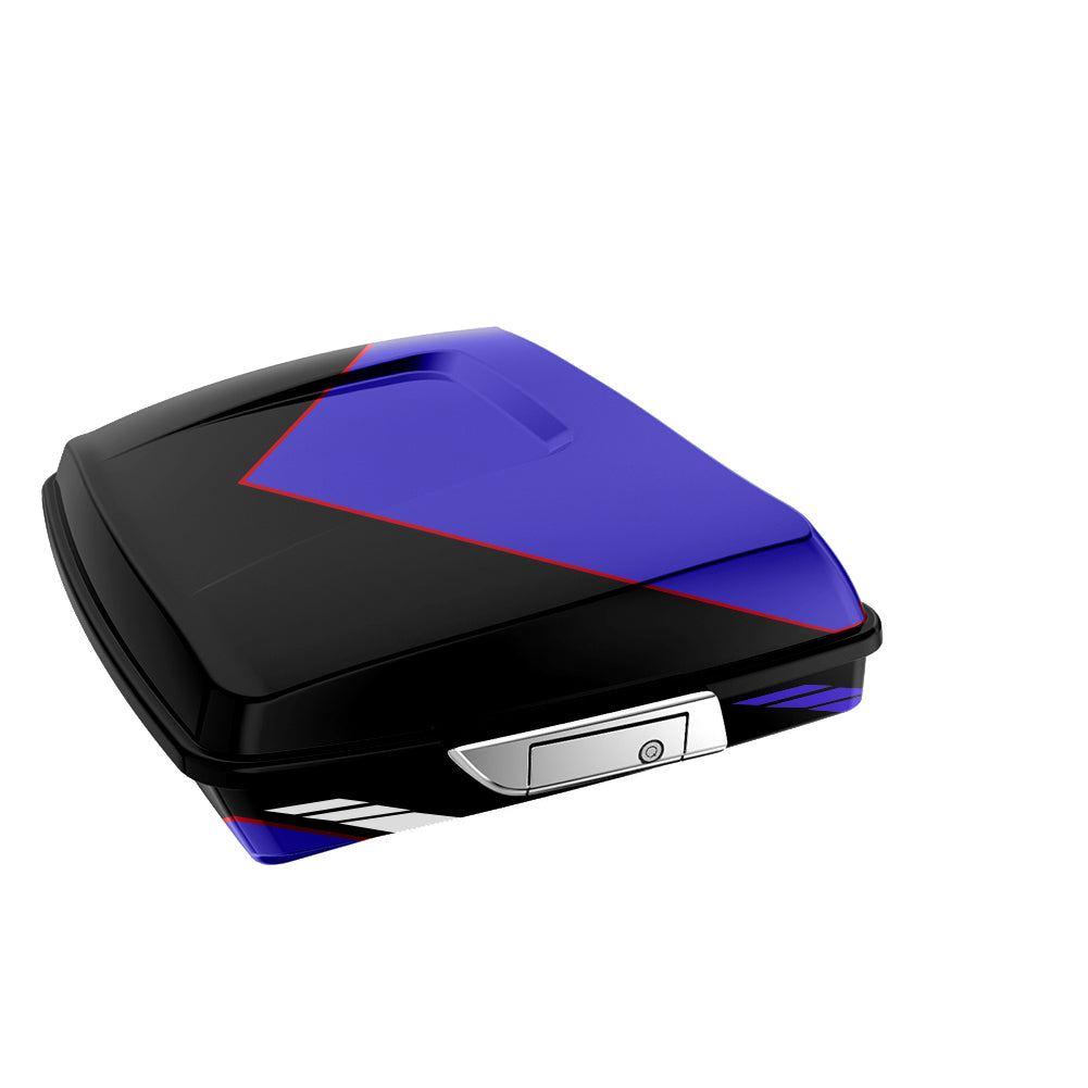 Color Matched Detachable Razor Tour Trunk Pack | Motorcycle Touring Trunk | Mocardine