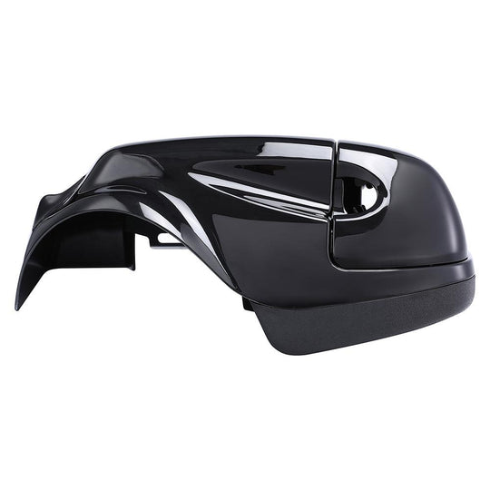 Vivid Black Lower Vented Leg Fairings Cap Glove Box - Mocardine